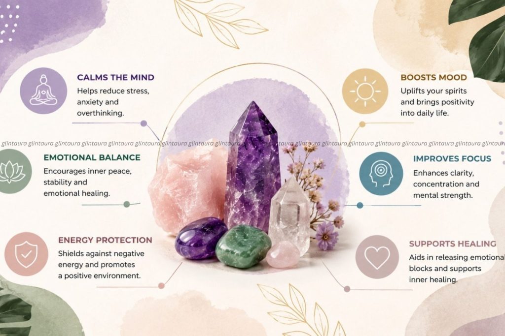 crystals for stress relief