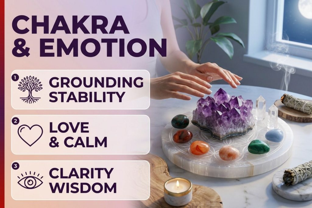 Crystals for Depression Support