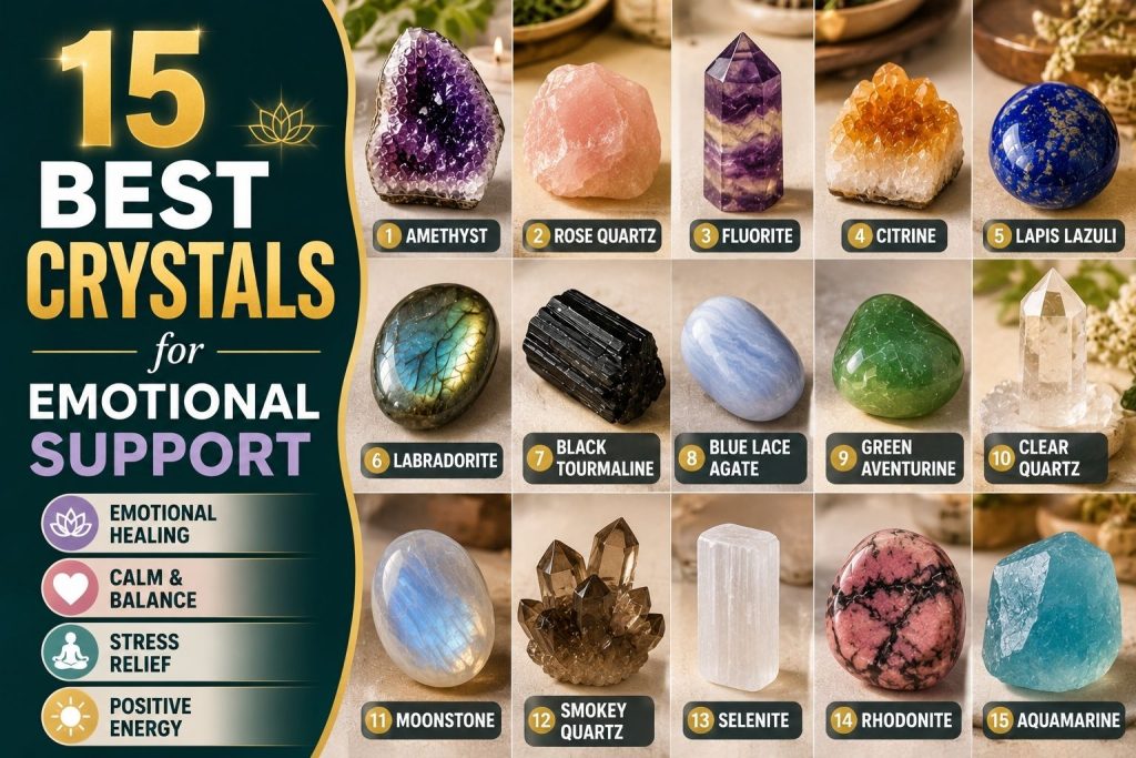 Crystals for Depression Support