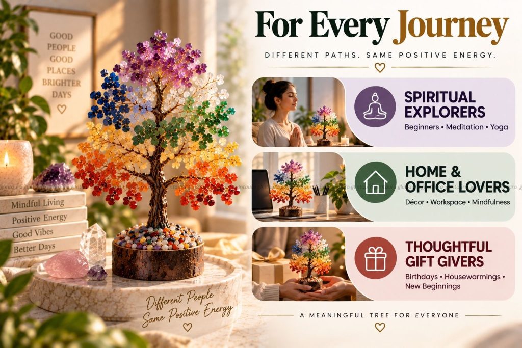 seven chakra crystal tree benefits