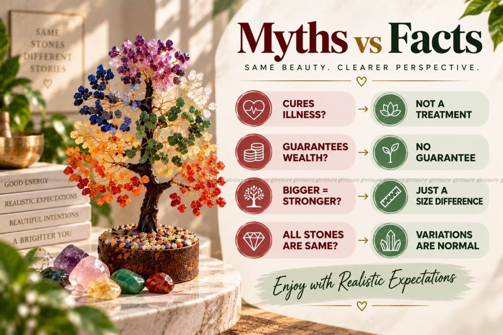 seven chakra crystal tree benefits