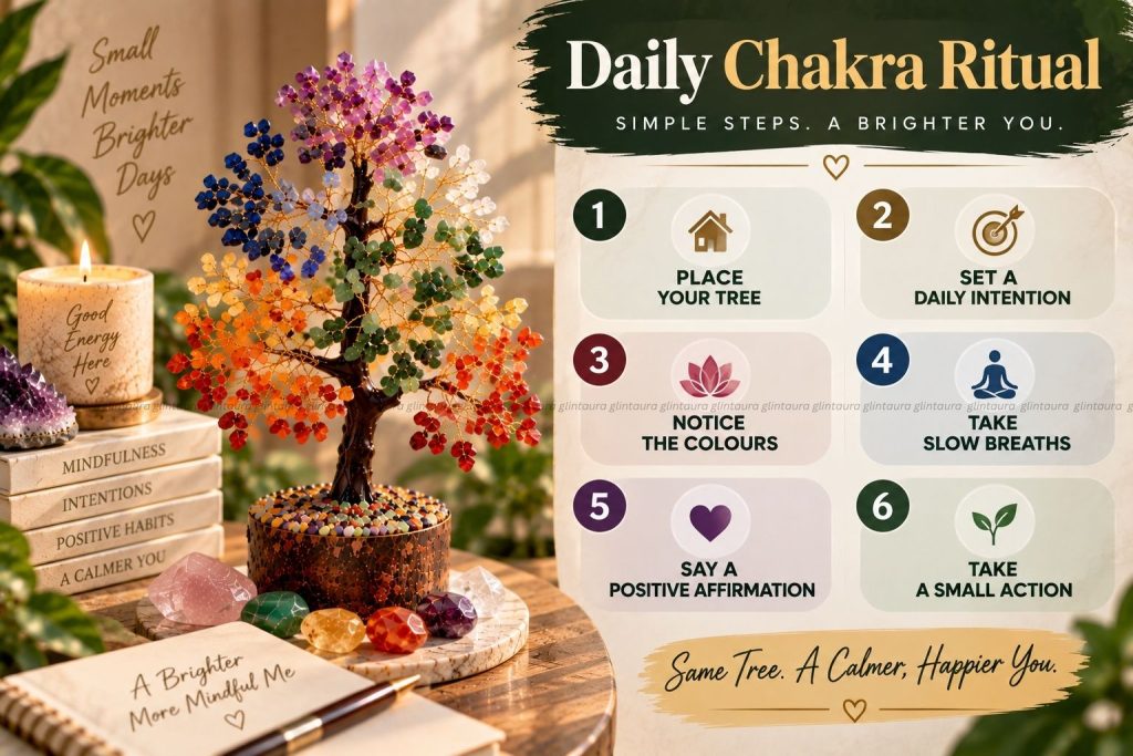 seven chakra crystal tree benefits
